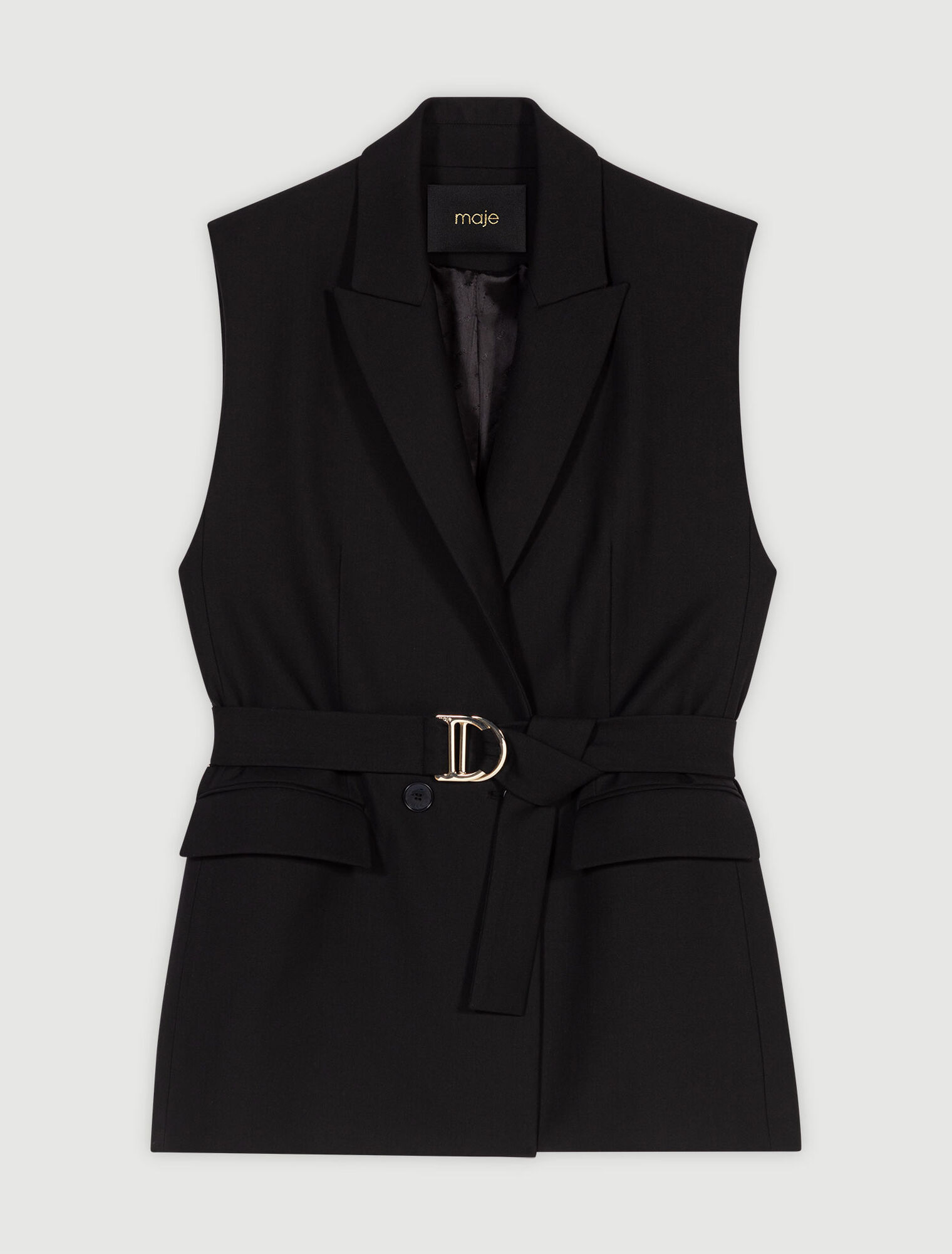 Giacca da tailleur senza maniche 