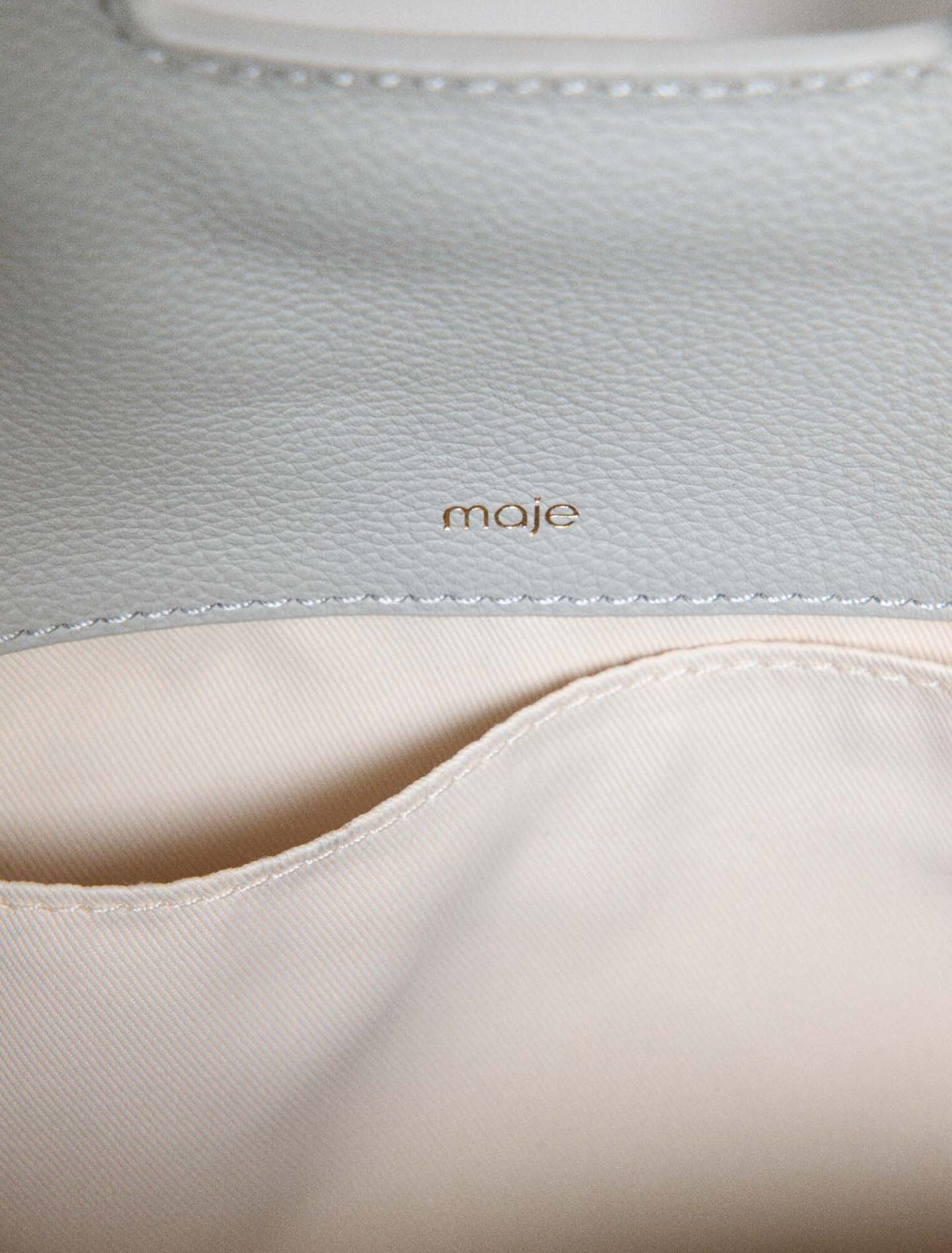 Borsa Miss M in pelle martellata