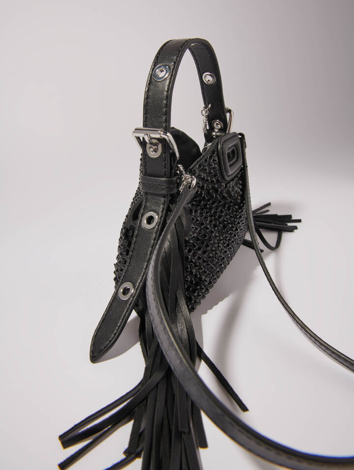 Borsa Miss M Nano in strass