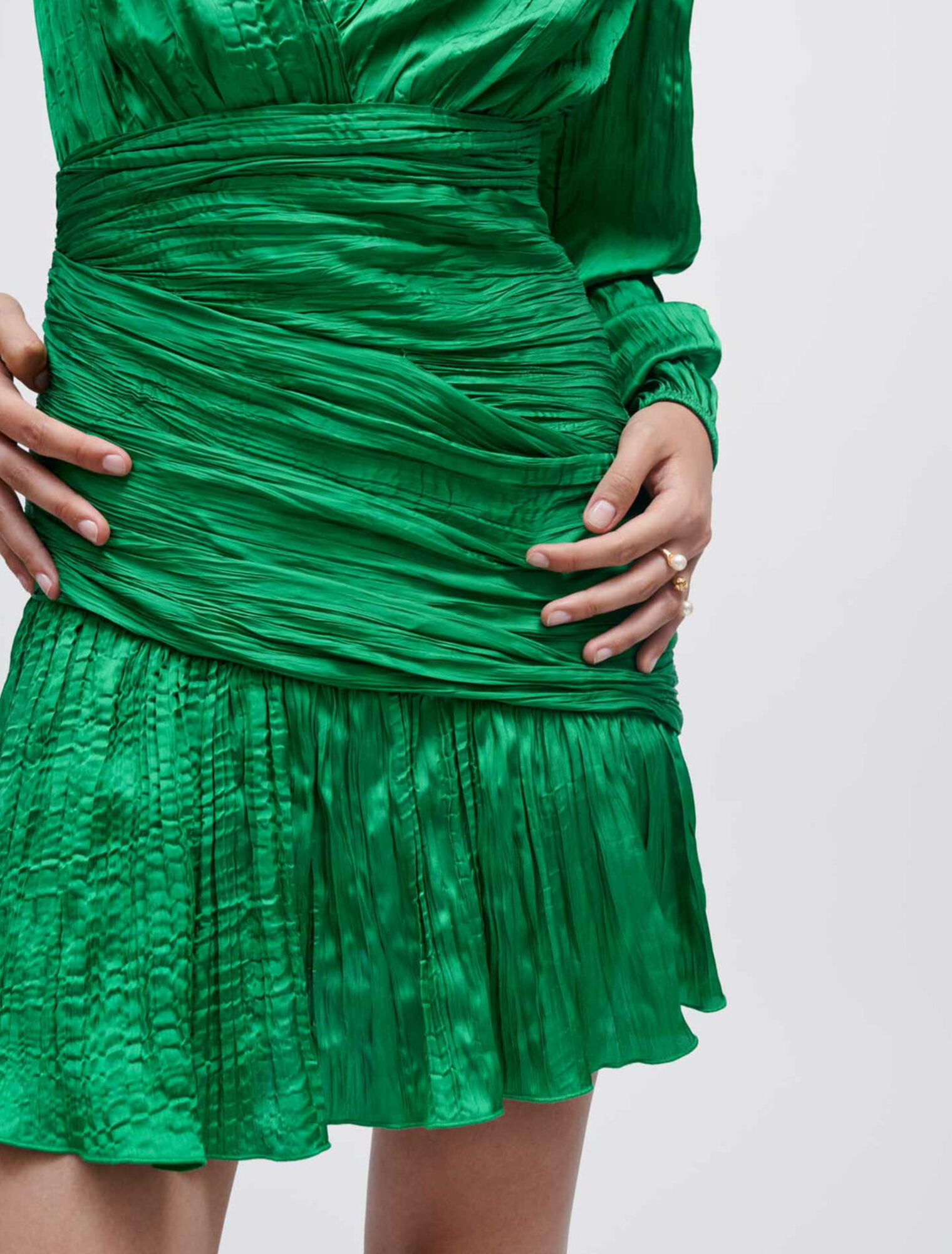 Abito bodycon in lamé