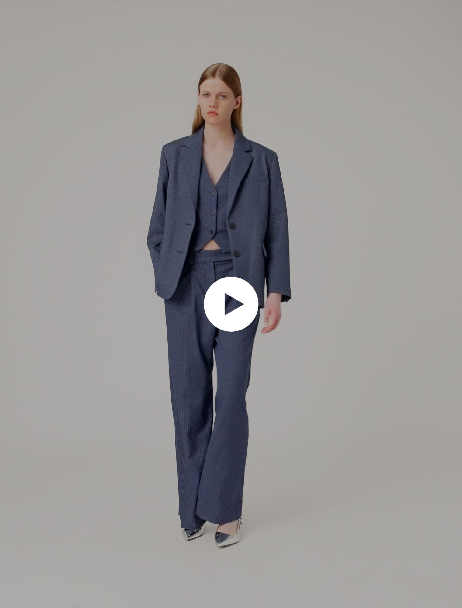 Giacca da tailleur con strass