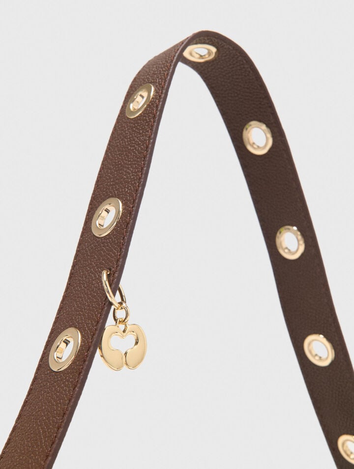 Borsa Miss M in pelle martellata