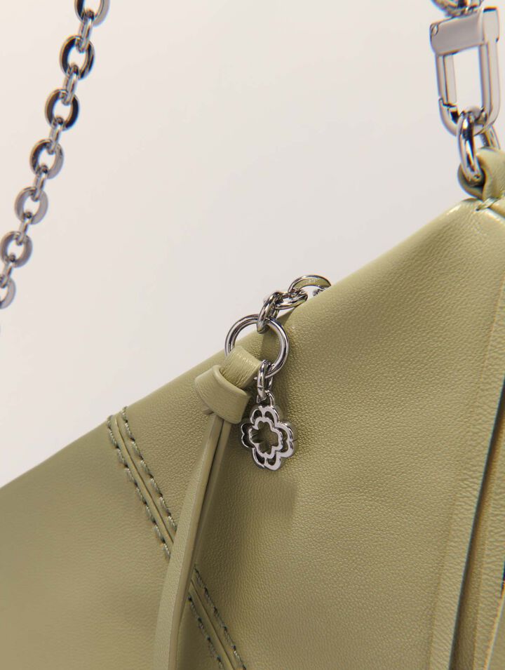 Pochette Miss M pouch pelle liscia