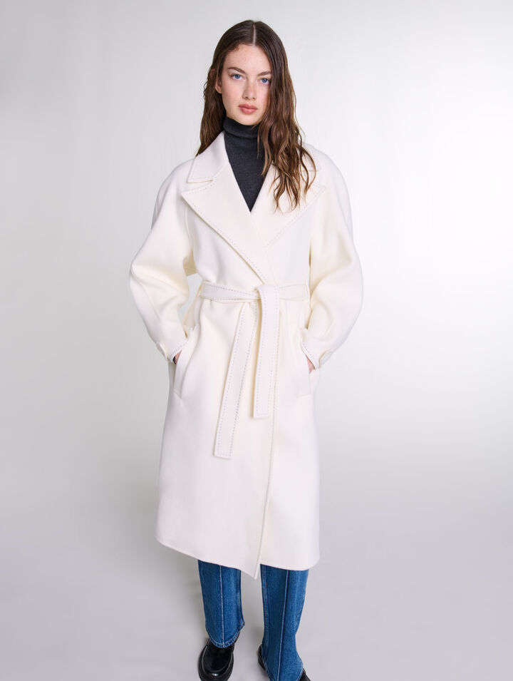 Cappotto double face medio lungo