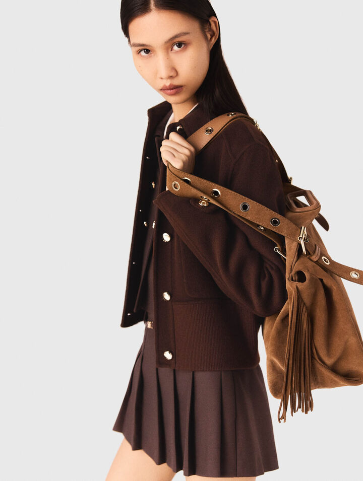 Cappotto corto double face