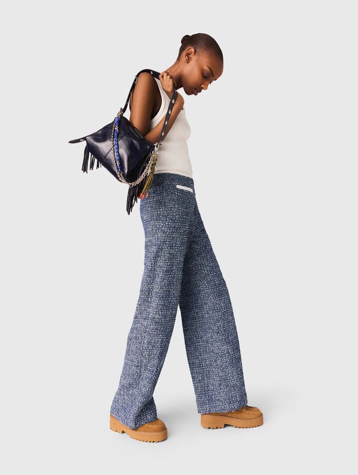 Pantaloni in tweed