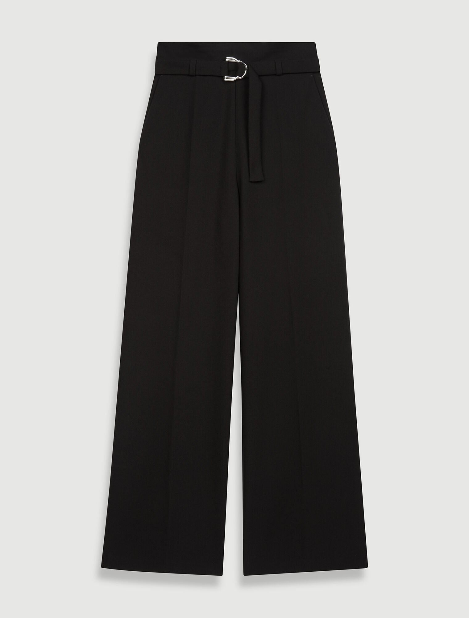 Pantaloni larghi con cintura