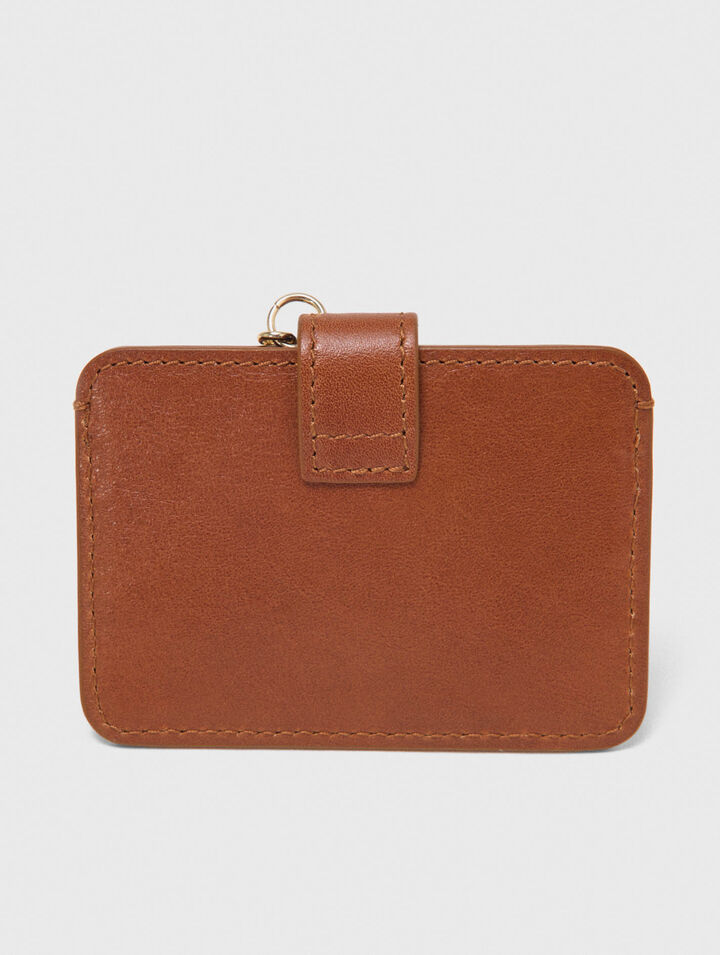 Portacarte Miss M in pelle liscia