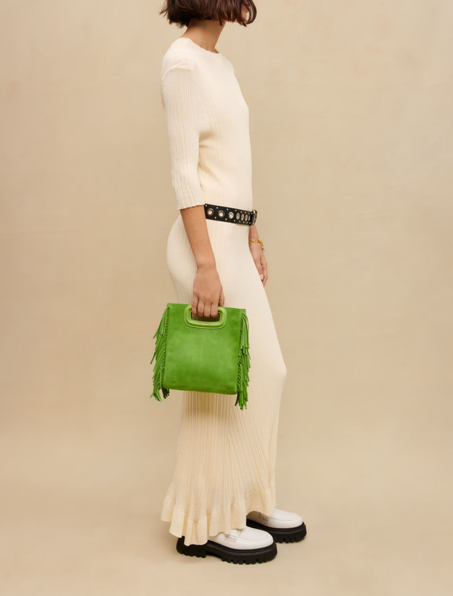 Abito lungo in maglia