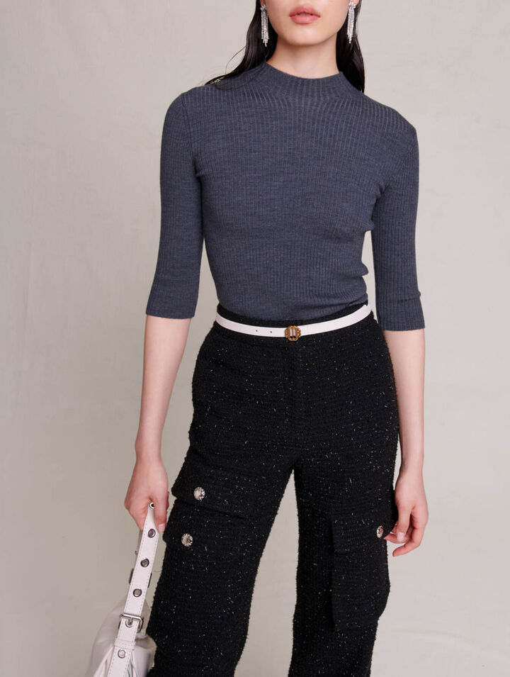 Maglione a coste
