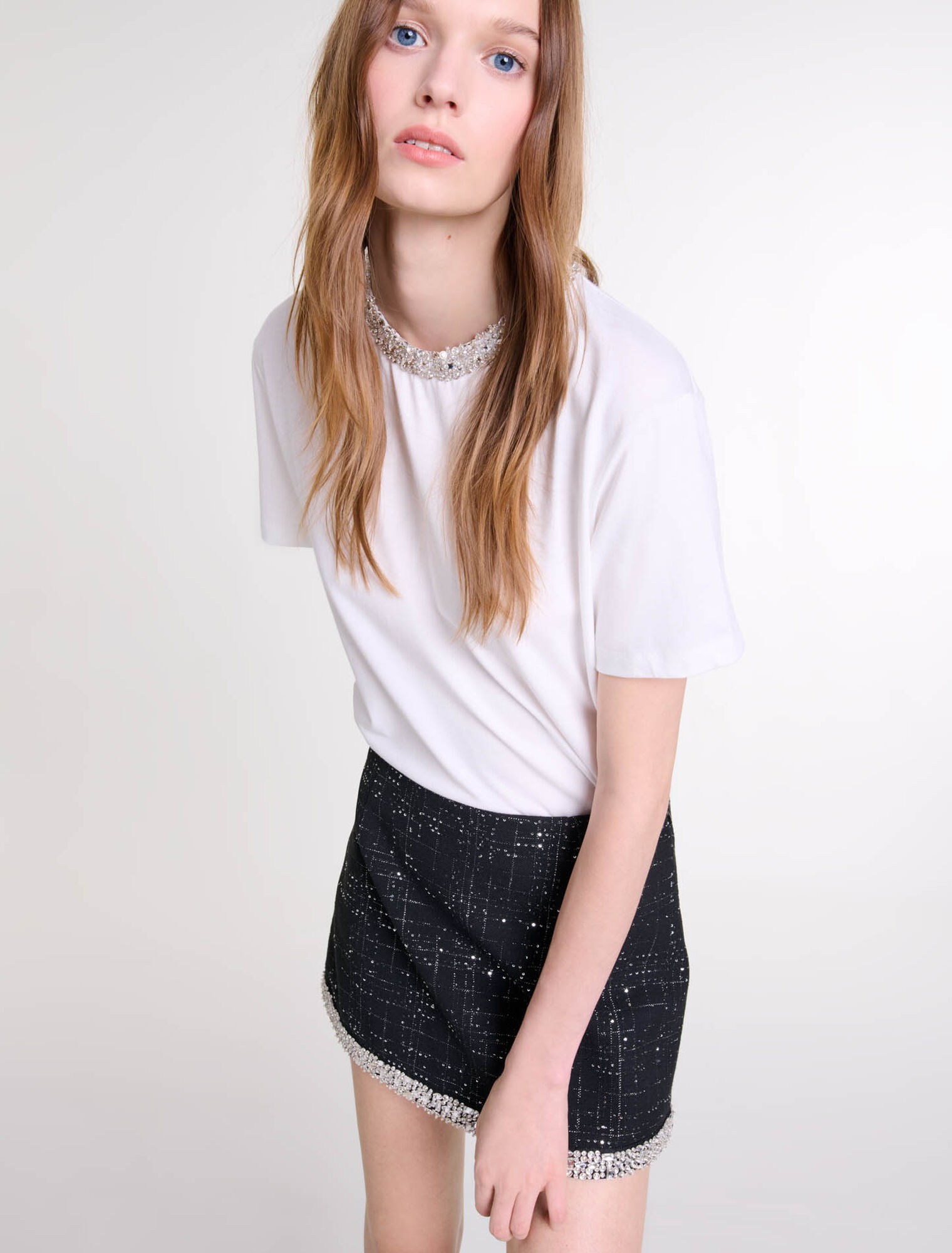 Skorts con lustrini