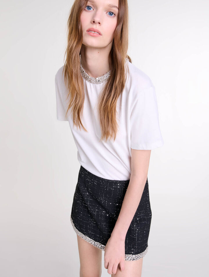 Skorts con lustrini