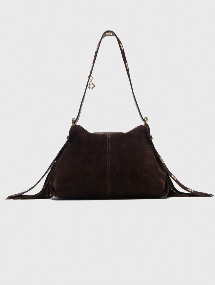 Borsa Miss M in pelle scamosciata