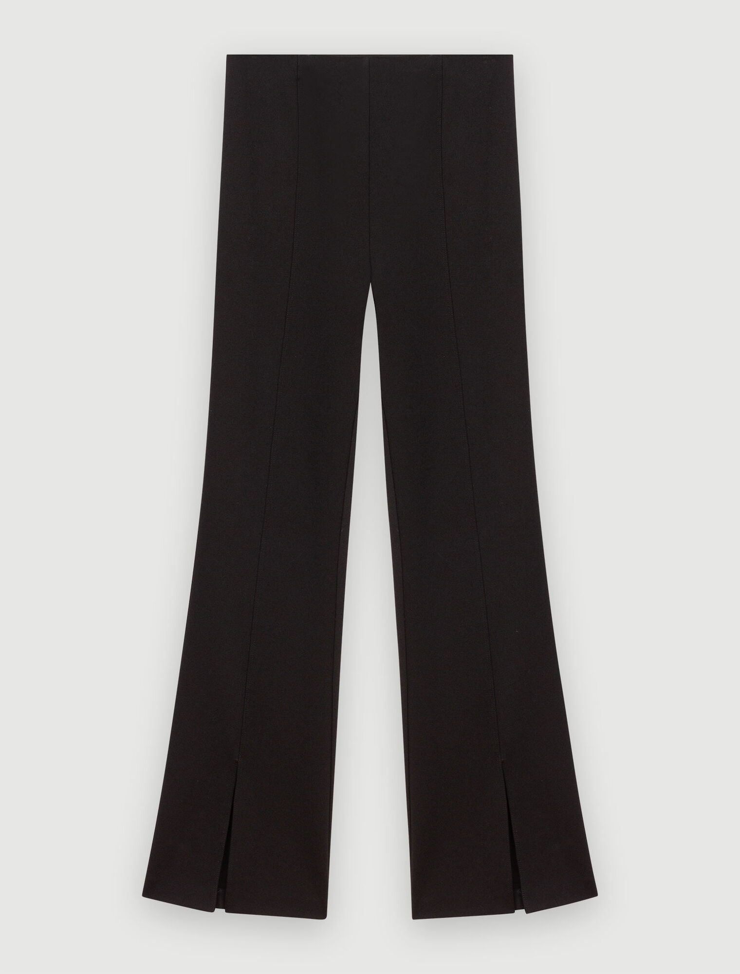 Pantaloni con spacco