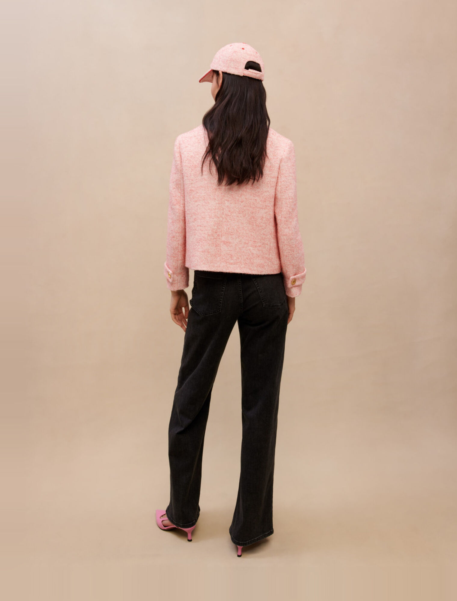 Giacca da tailleur rosa