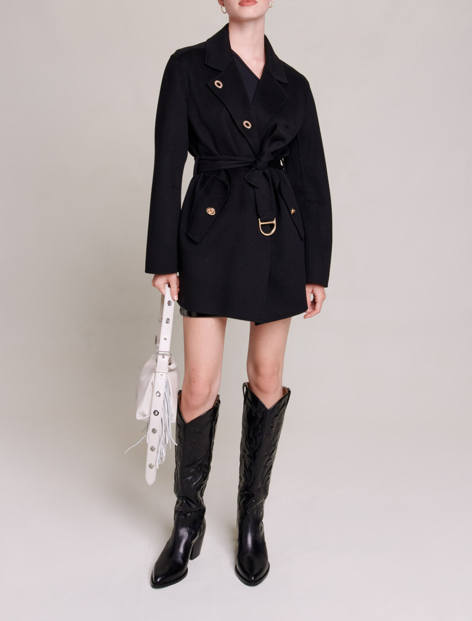 Manteau in tweed
