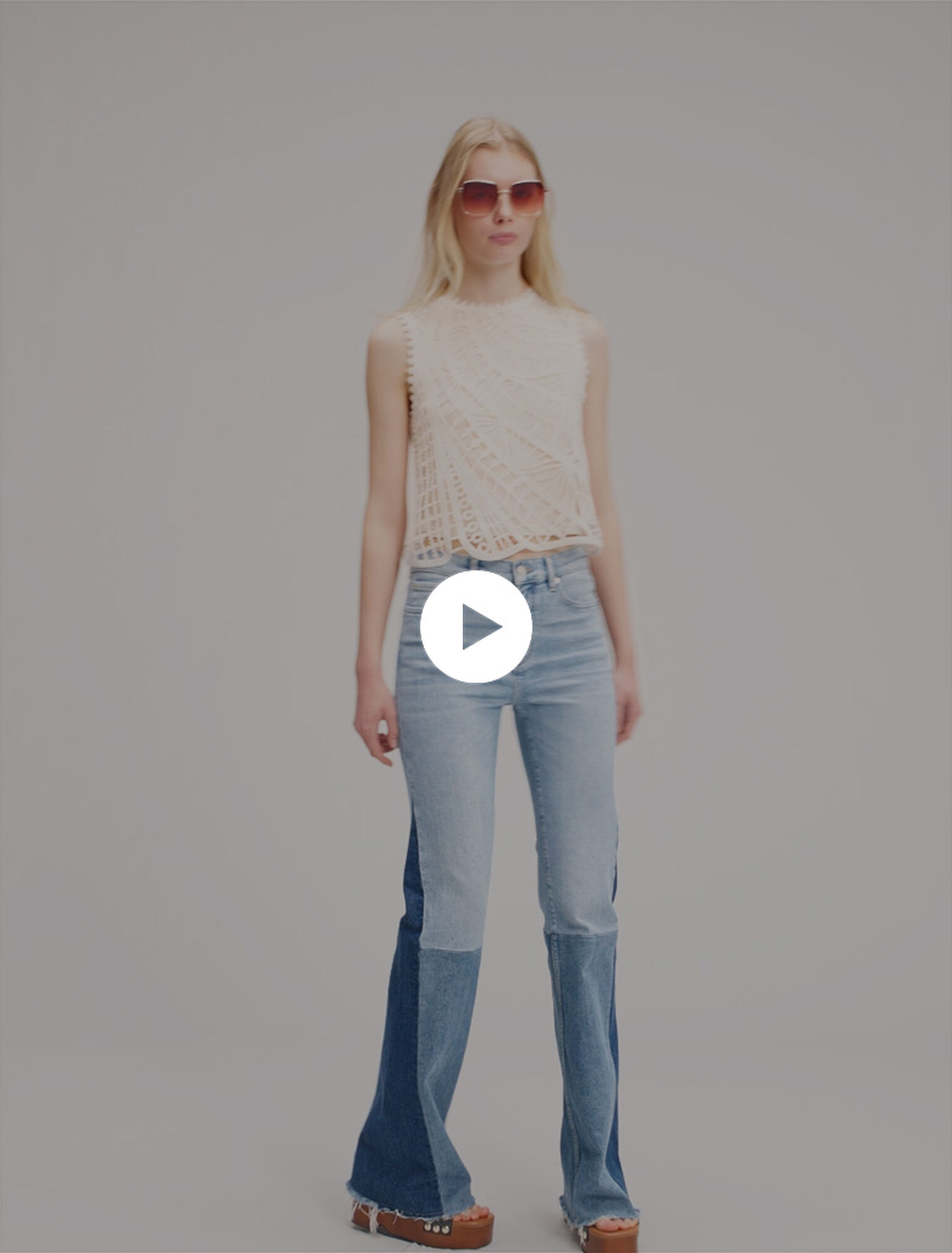 Top in crochet