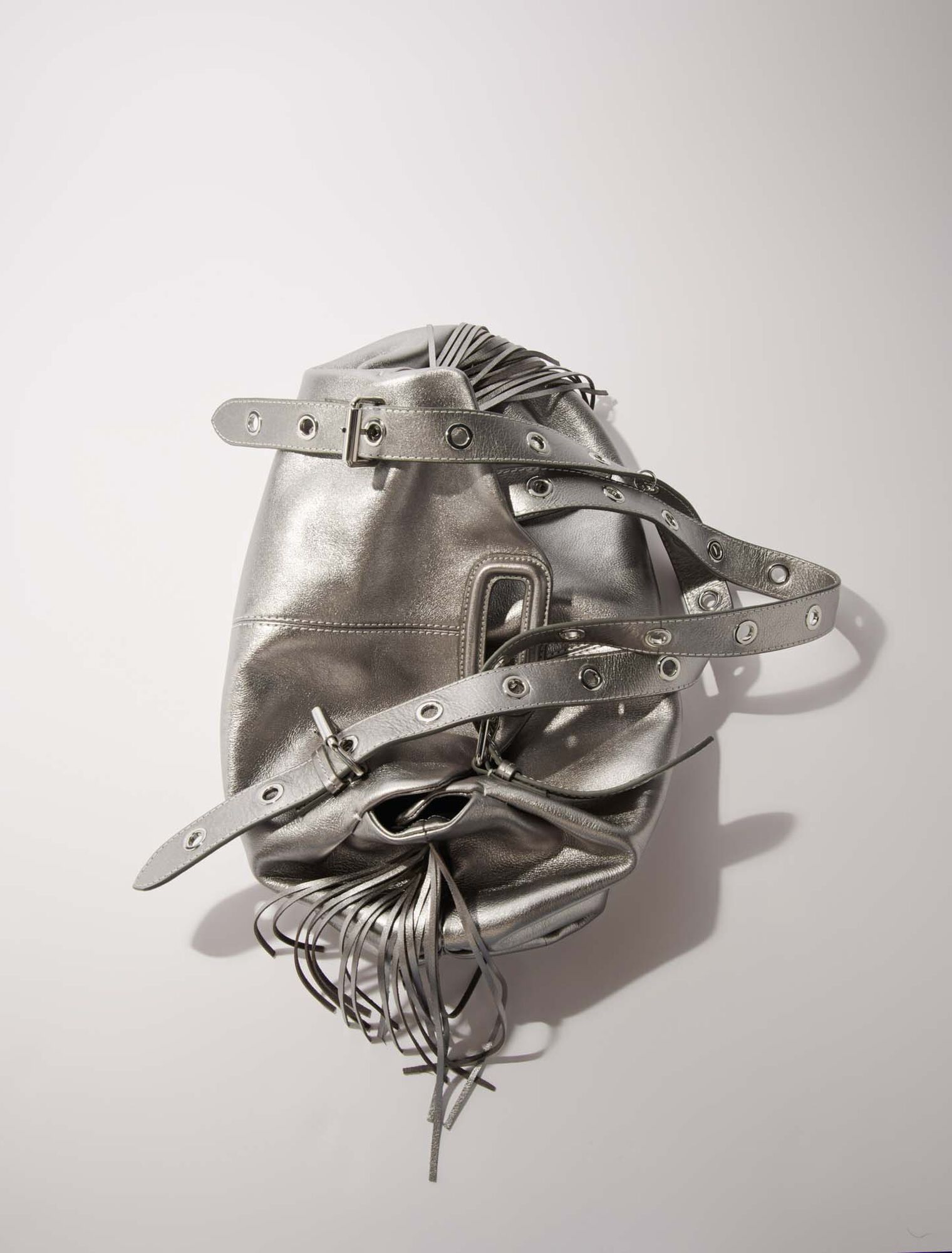 Borsa Miss M XL pelle metallizzata