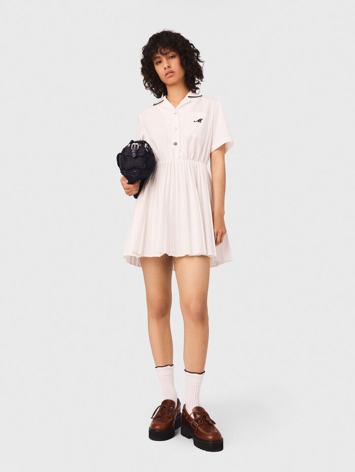 Abito camicia maniche corte