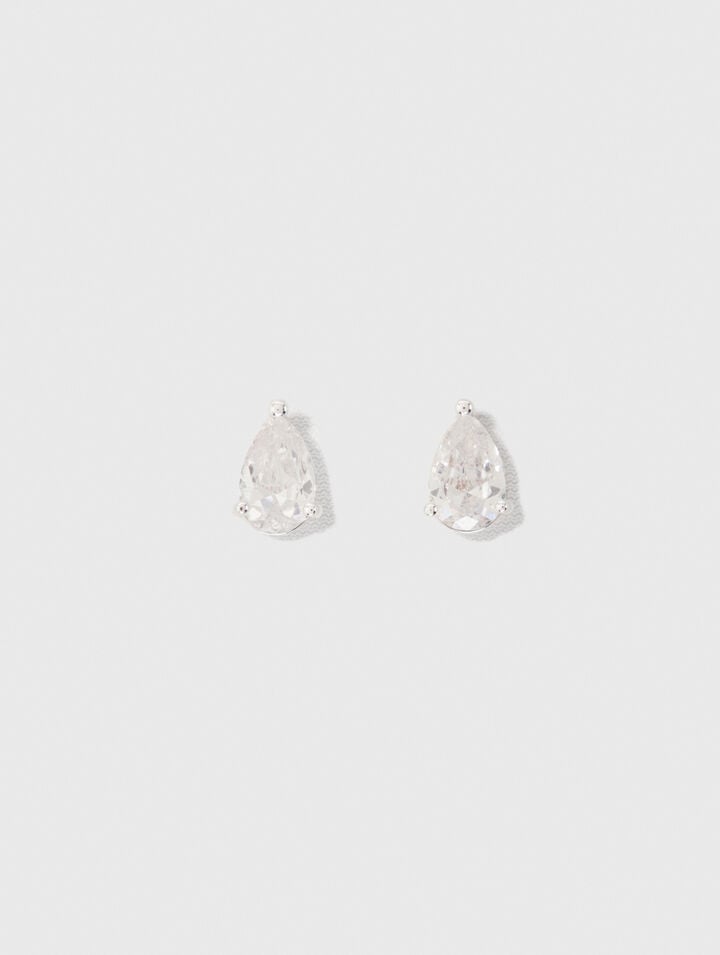 Orecchini piccoli con strass