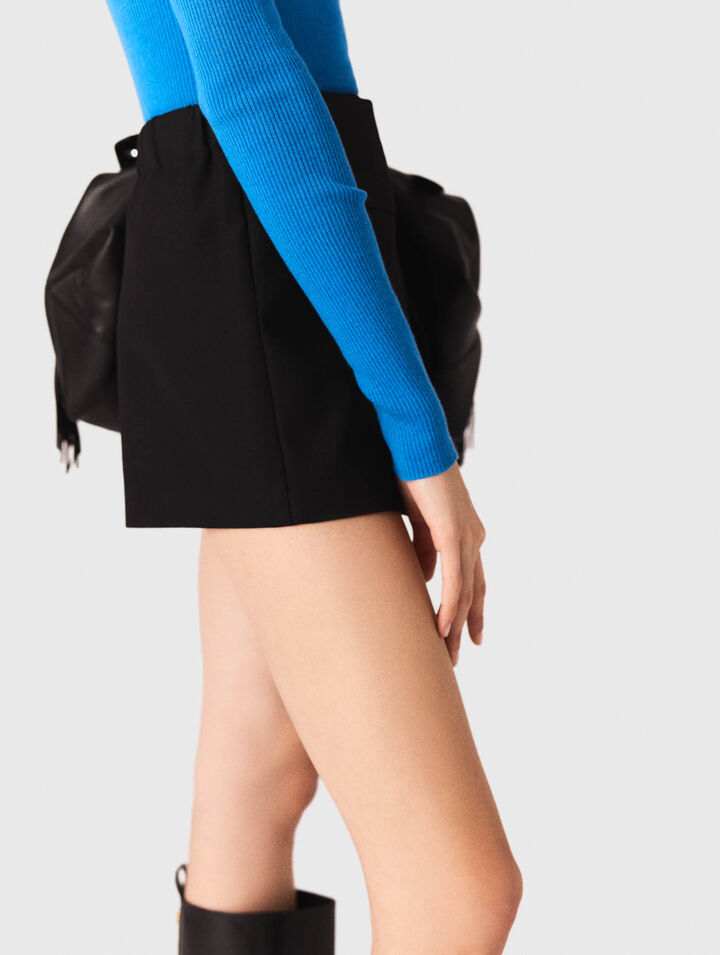 Shorts da tailleur trompe l'œil