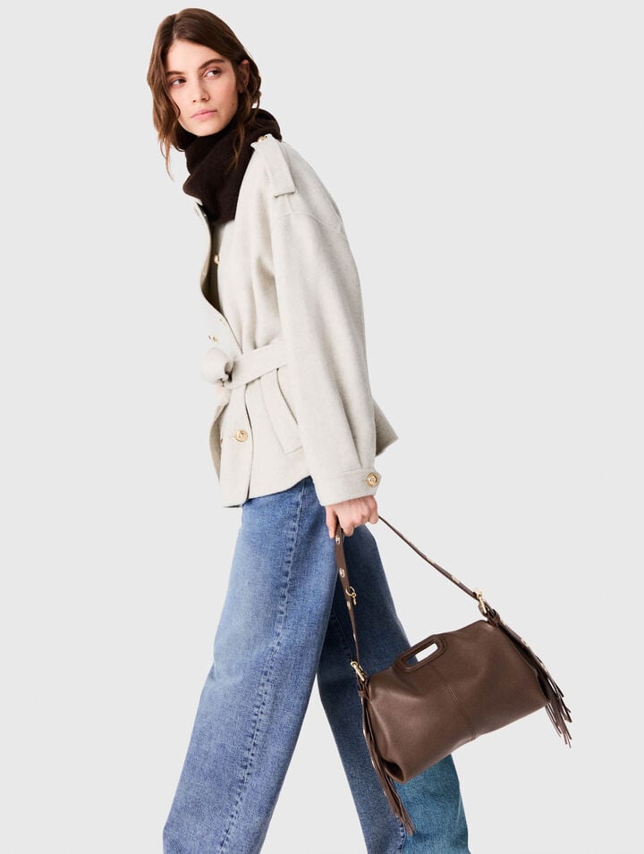 Cappotto double face medio lungo