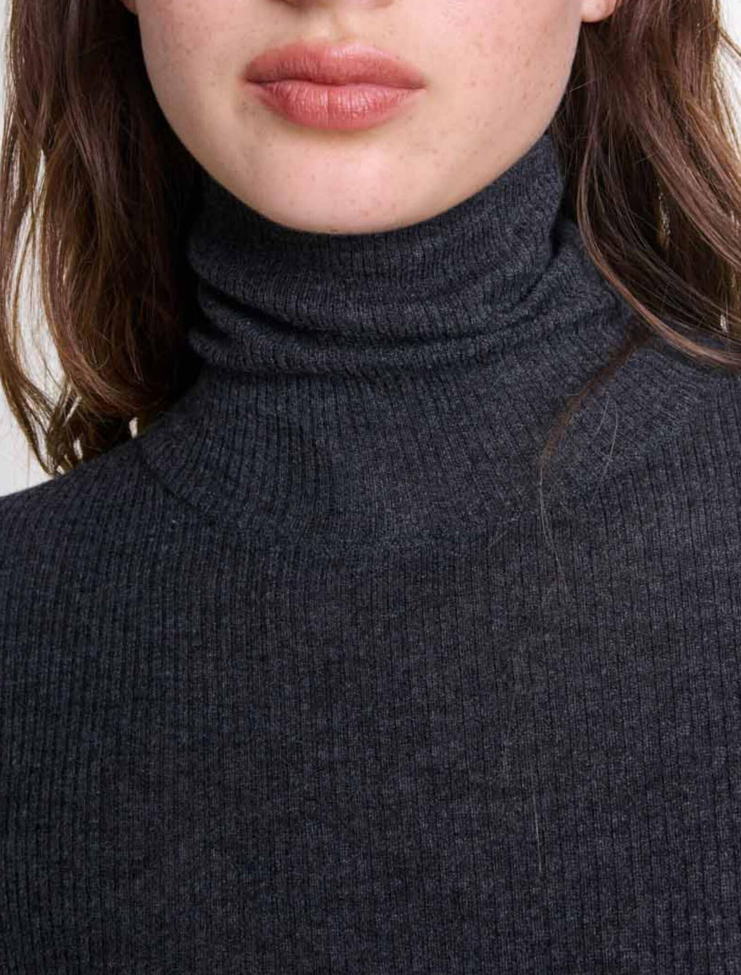 Maglione in lana e seta