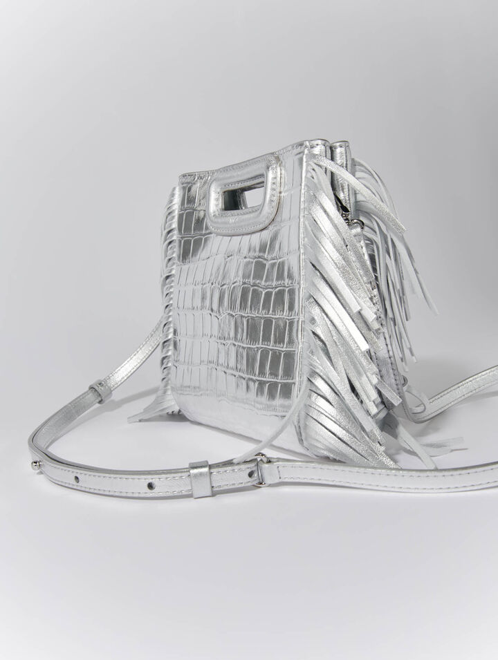 Borsa M Mini in pelle di coccodrillo