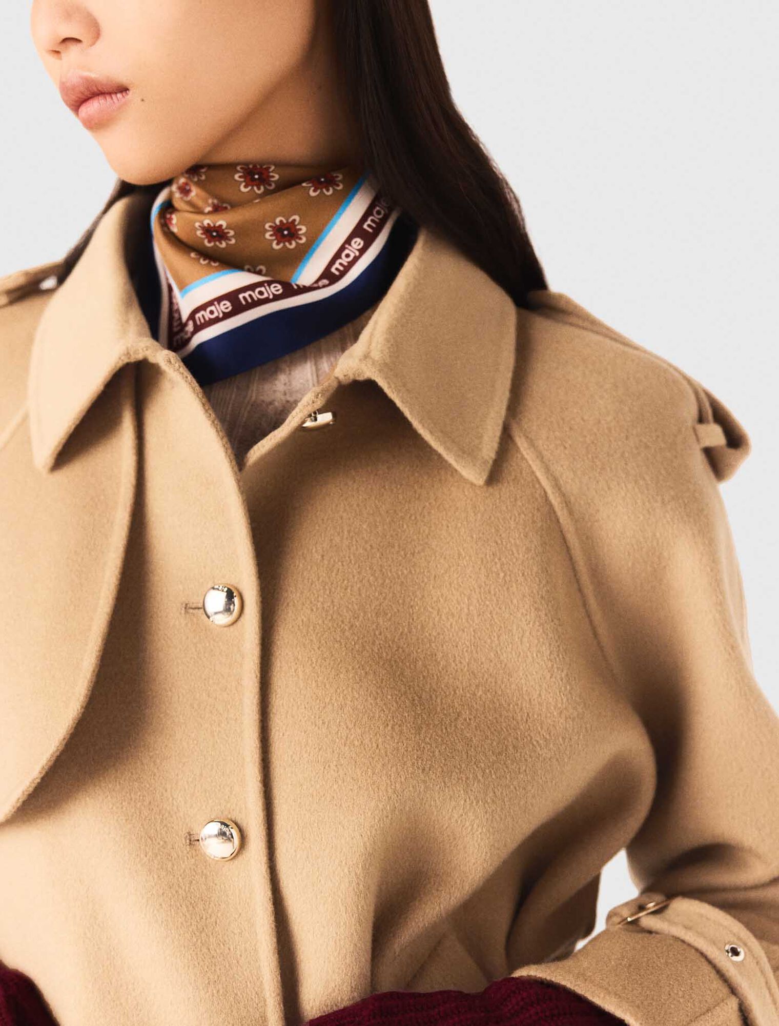 Cappotto corto double face
