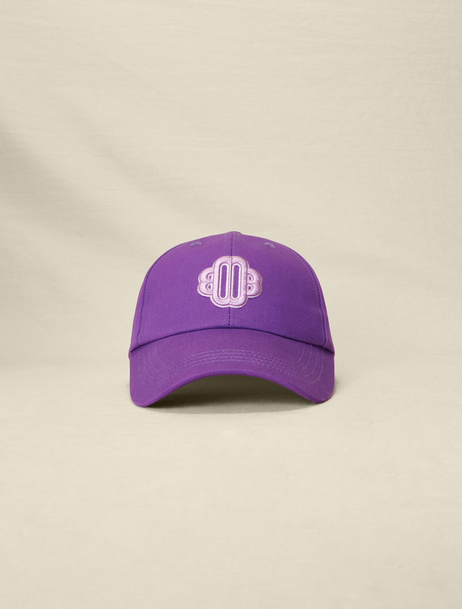 Cappellino in cotone con logo Clover