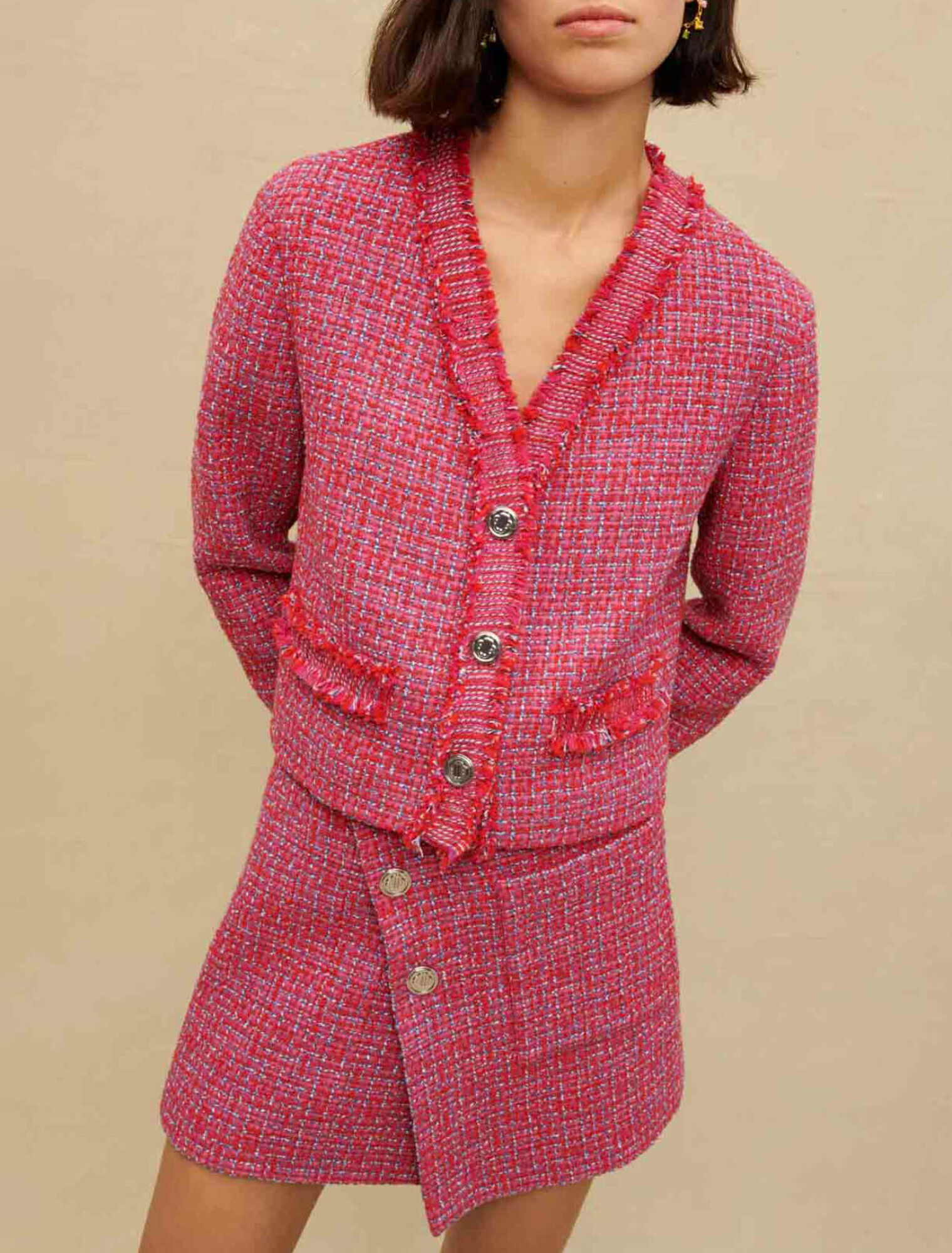 Giacca in tweed