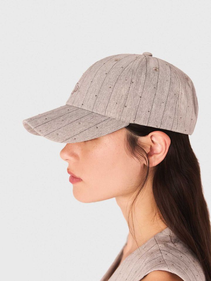 Cappellino di cotone con stampa