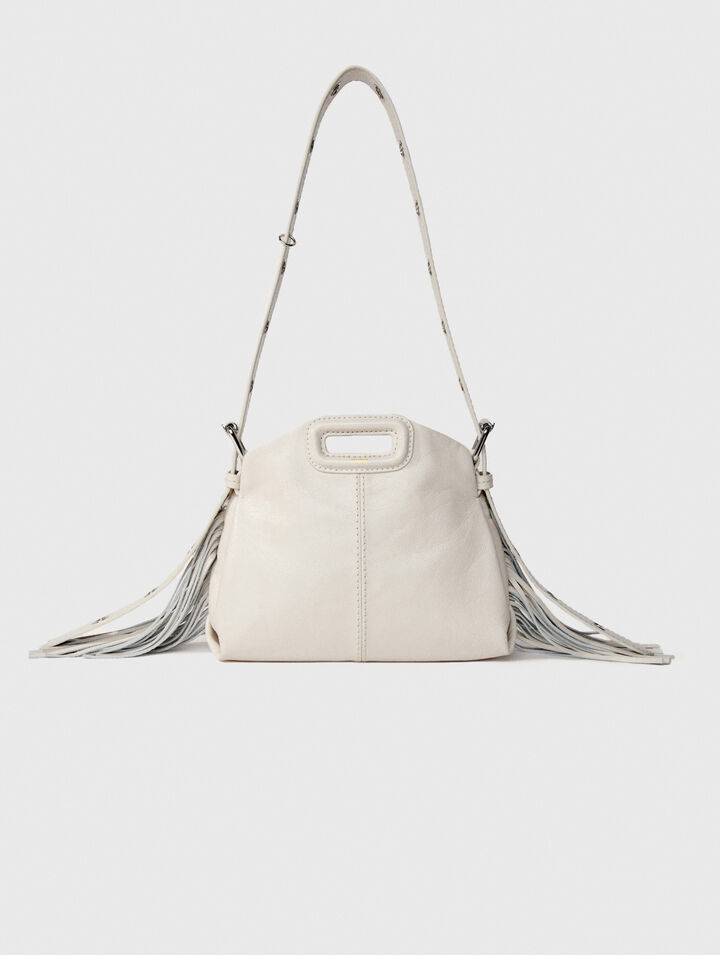 Mini-bag Miss M in pelle craquelé