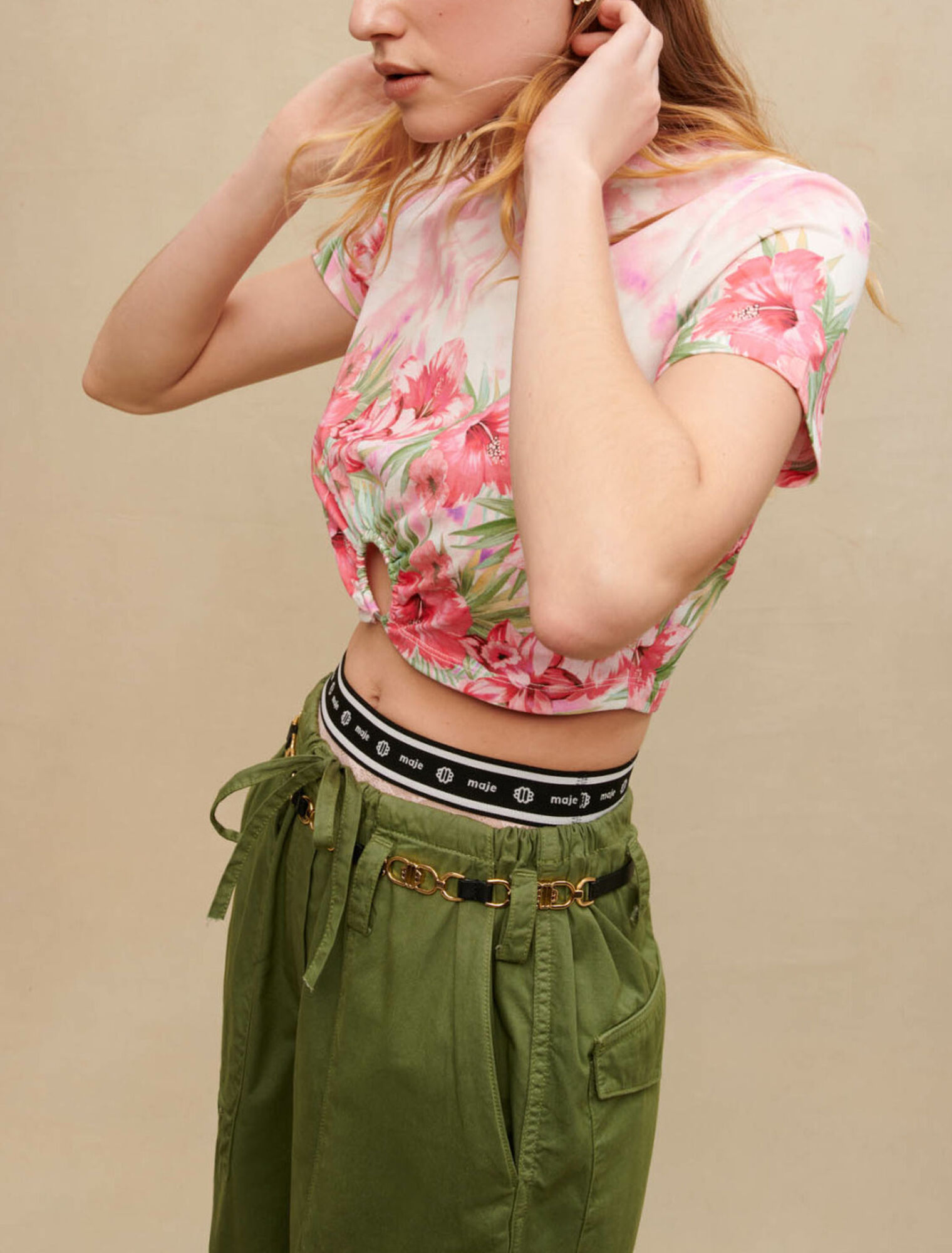 Maglietta floreale