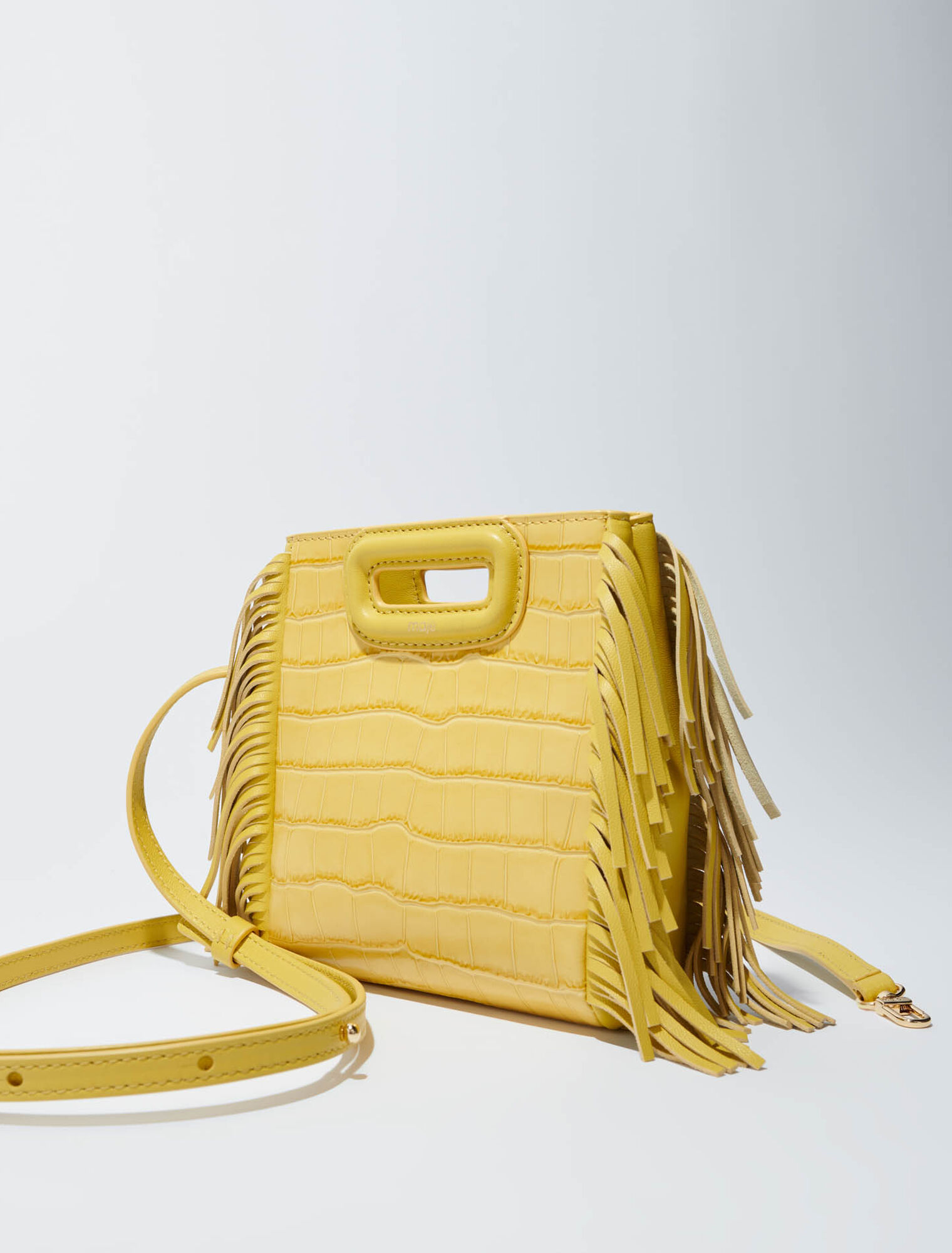 Borsa M Mini in pelle di coccodrillo
