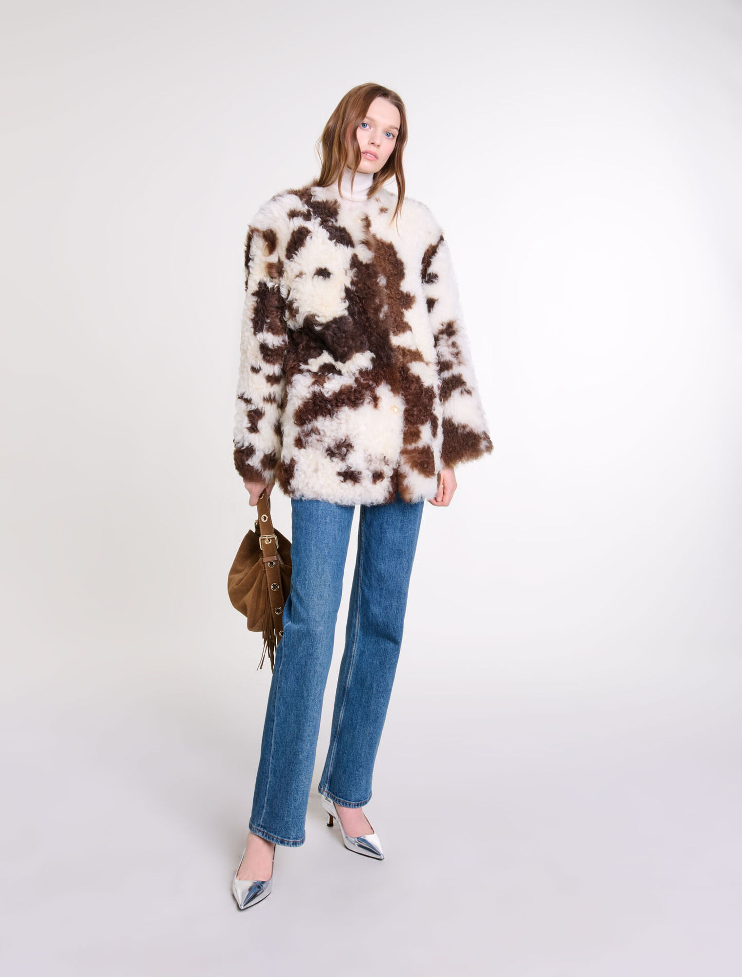 Shearling reversibile