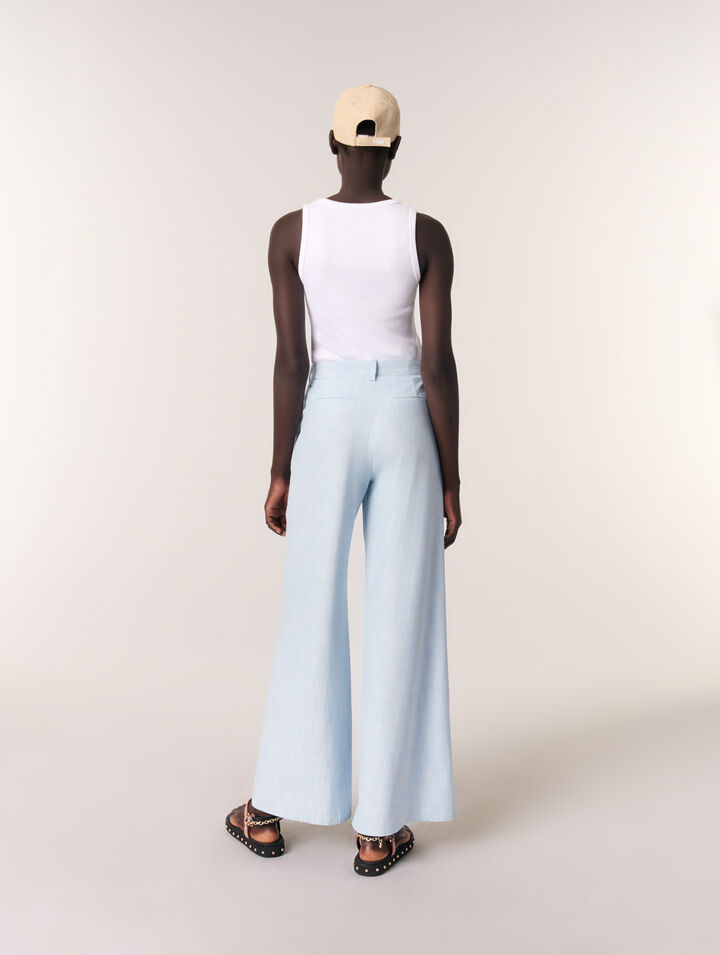 Pantaloni da tailleur larghi