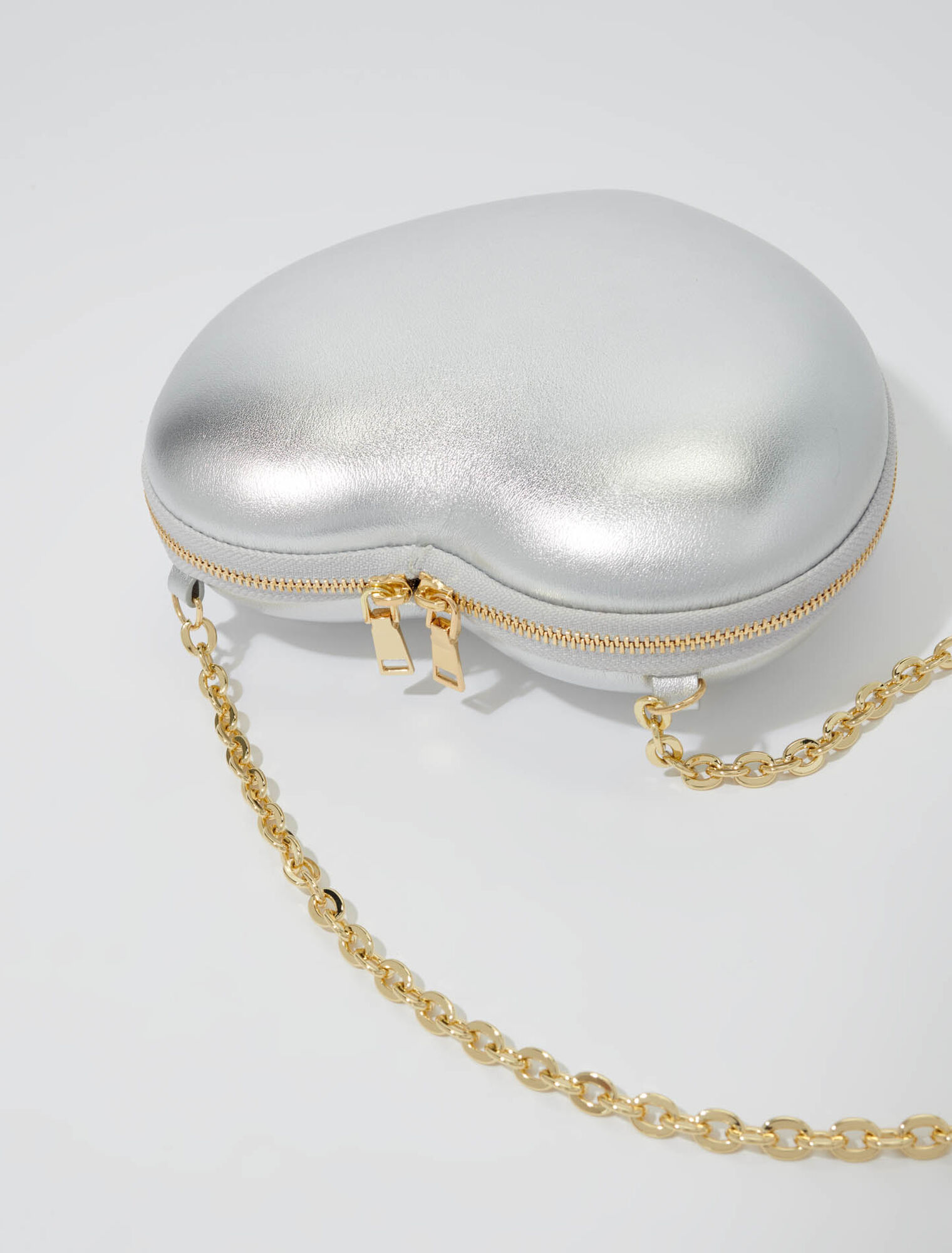 Borsa a cuore in pelle