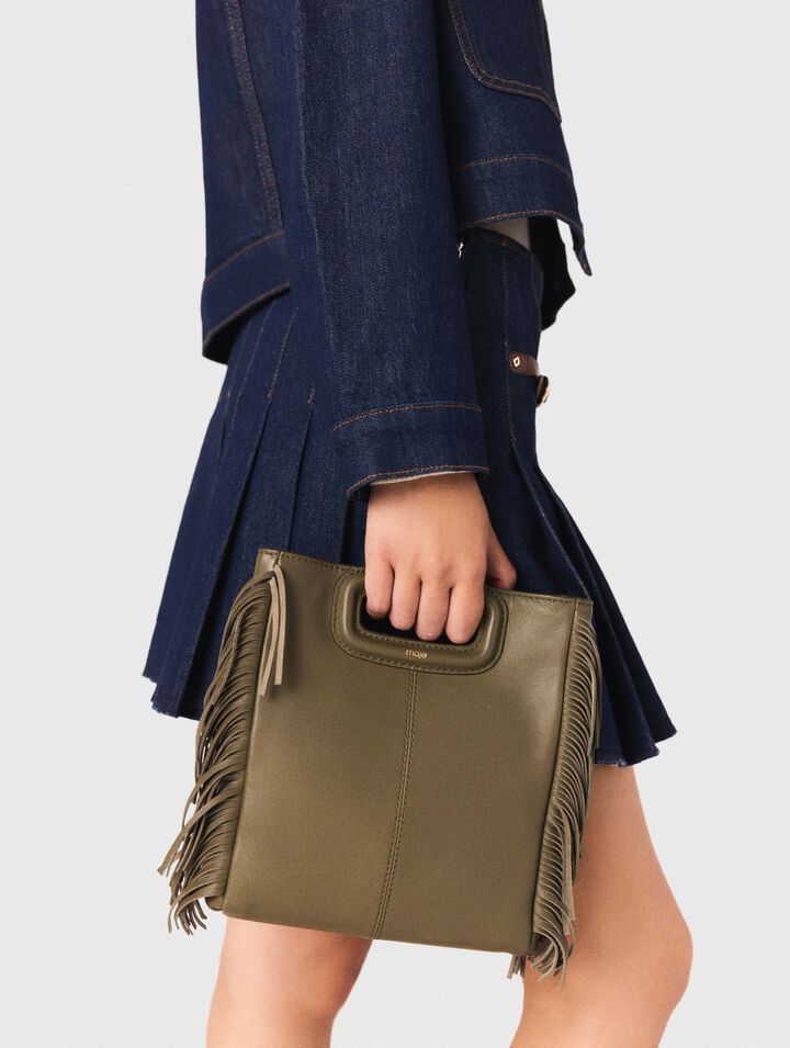 Borsa M in pelle liscia