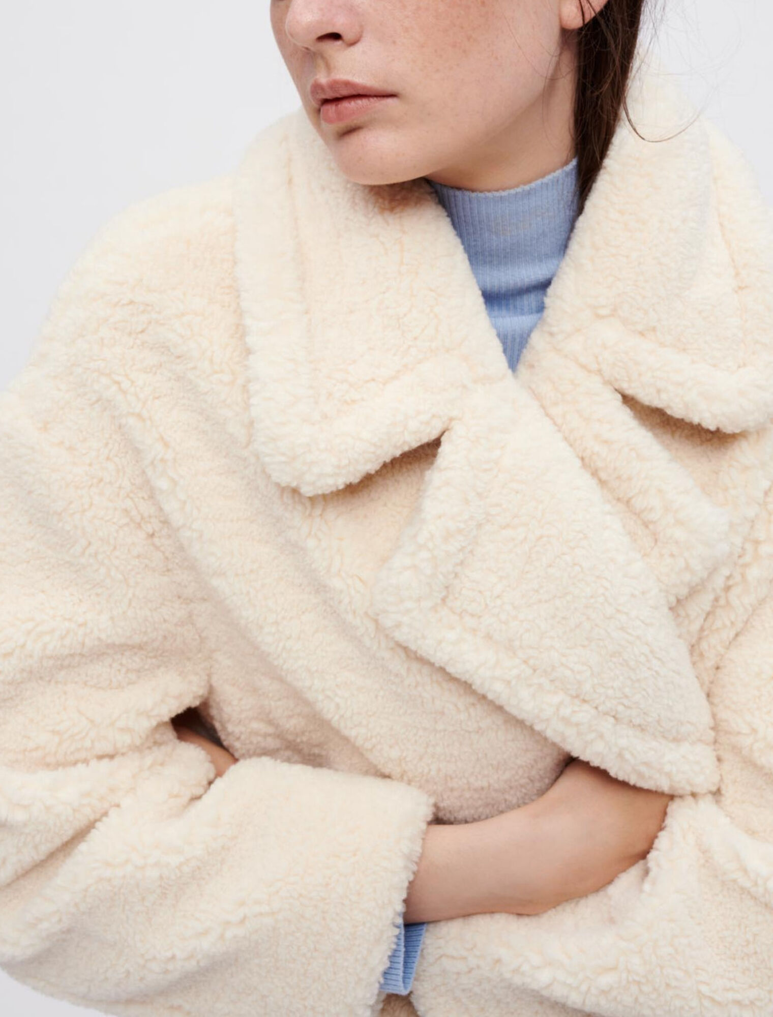 Cappotto stile pelliccia