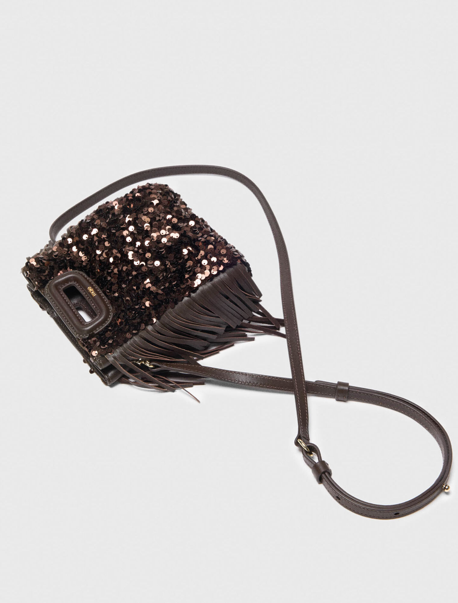 Mini-bag M con lustrini