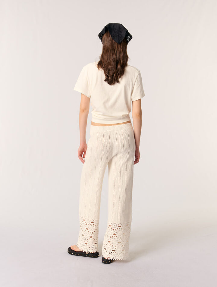 Pantaloni in crochet