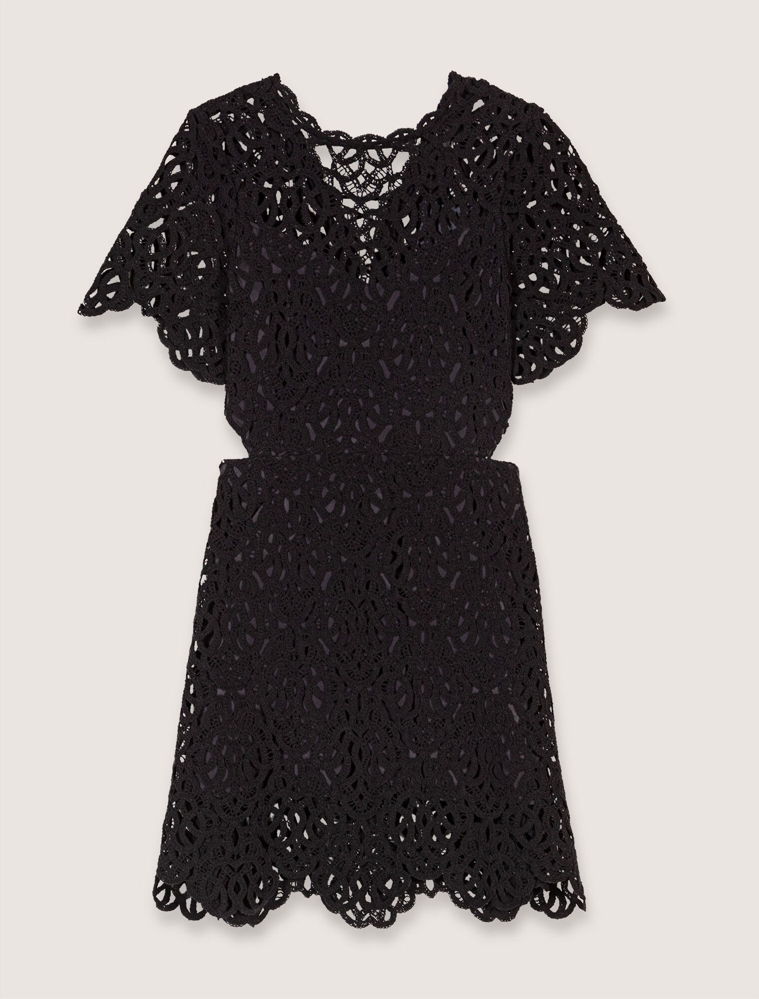 Abito corto in crochet