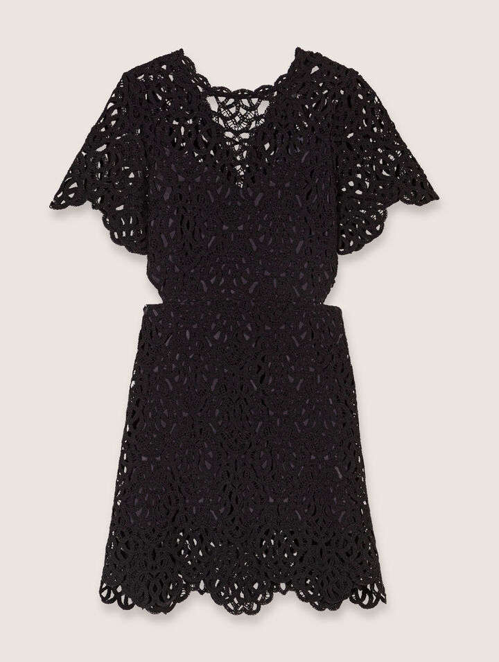 Abito corto in crochet