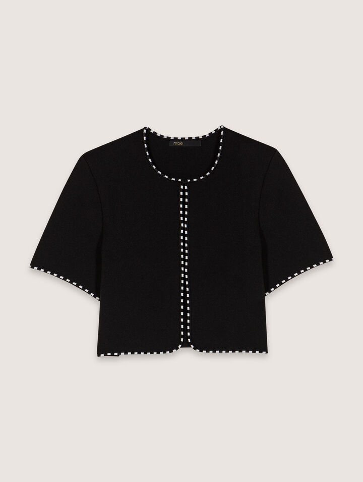Cardigan corto