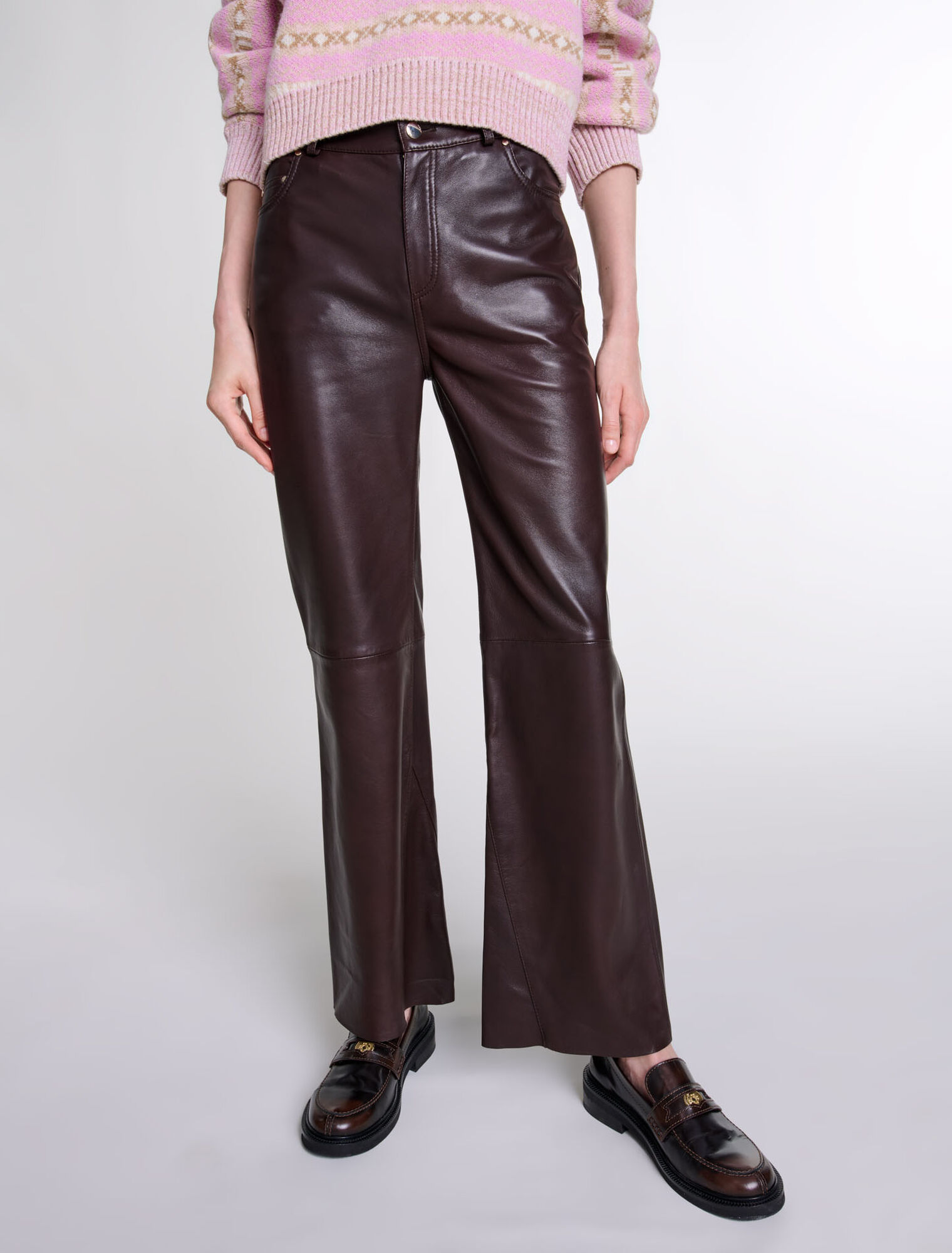 Pantaloni in pelle