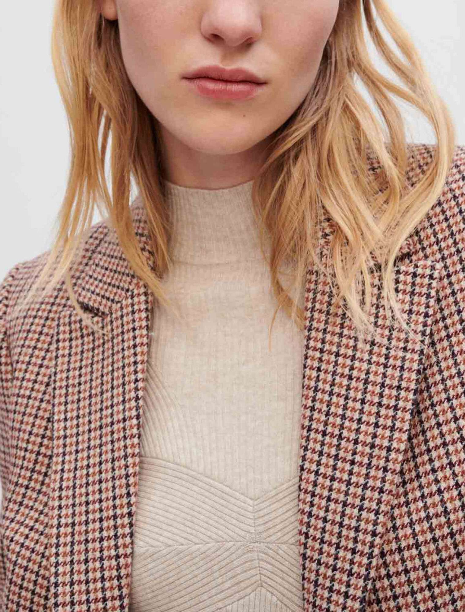 Giacca da tailleur pied-de-poule