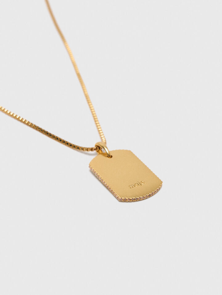 Collana con segno zodiacale
