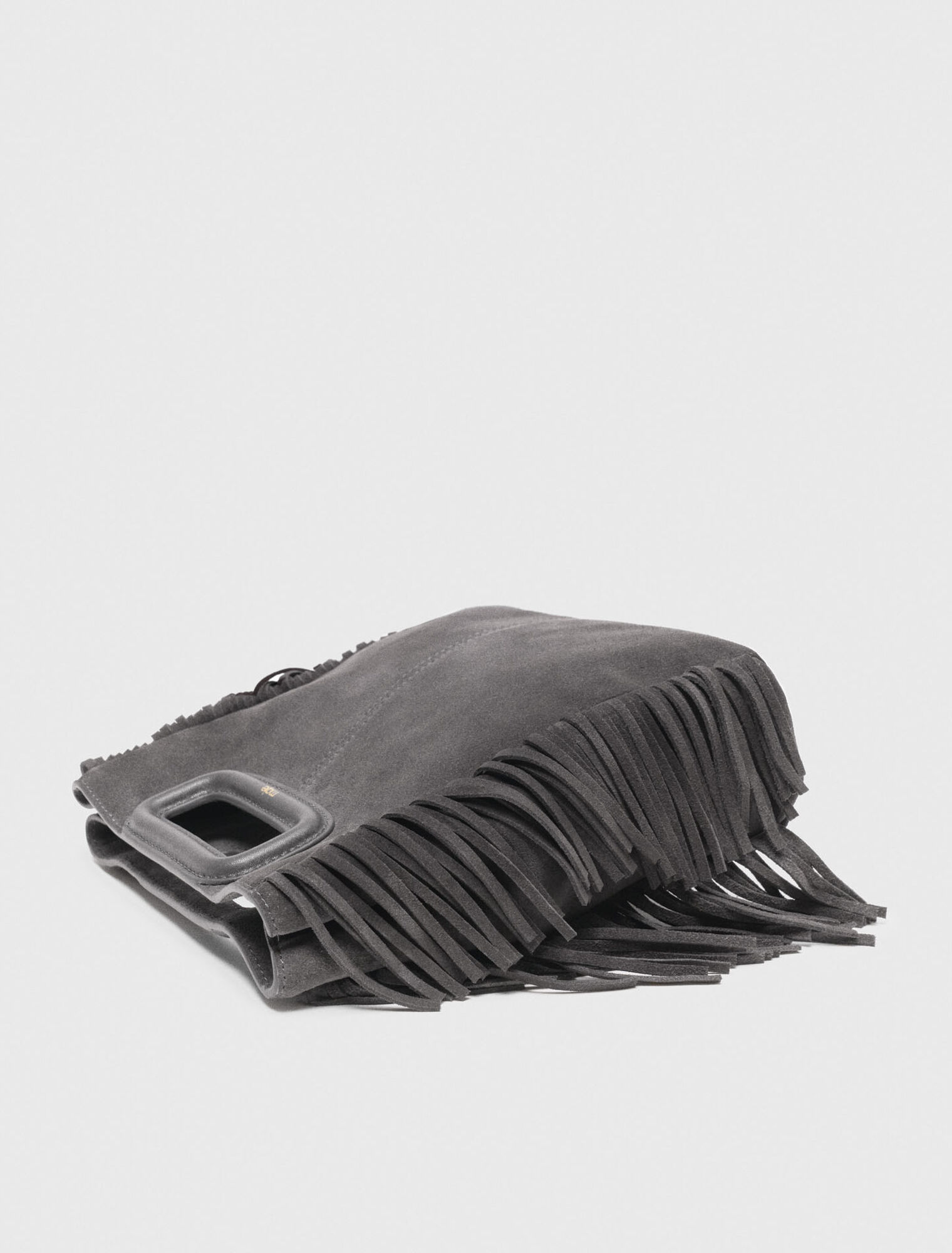 Borsa M in pelle scamosciata