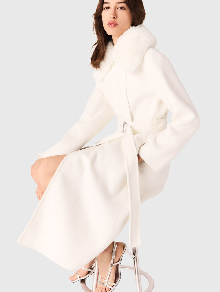 Cappotto lungo double face